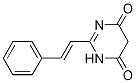 (E)-2-styrylpyriMidine-4,6(1H,5H)-dione Structure