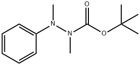 tert-부틸1,2-디메틸-2-페닐히드라진-1-카르복실레이트 구조식 이미지
