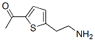 Ethanone, 1-[5-(2-aminoethyl)-2-thienyl]- (9CI) Structure