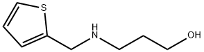 3-((THIEN-2-YLMETHYL)AMINO)PROPAN-1-OL 구조식 이미지