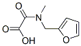 Acetic  acid,  2-[(2-furanylmethyl)methylamino]-2-oxo- Structure