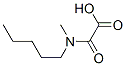 Acetic  acid,  2-(methylpentylamino)-2-oxo- Structure