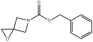 1-Oxa-5-azaspiro[2.3]hexane-5-carboxylic acid phenylmethyl ester Structure