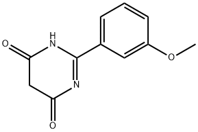 6-HYDROXY-2-(3-METHOXYPHENYL)-4(3H)-PYRIMIDINONE Structure