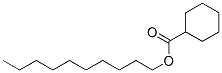 decyl cyclohexanecarboxylate Structure