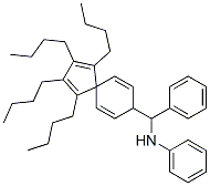 PHENYL-[PHENYL-(1,2,3,4-TETRABUTYL-SPIRO[4.5]DECA-1,3,6,9-TETRAEN-8-YL)-METHYL]-AMINE Structure