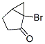 Bicyclo[3.1.0]hexan-2-one, 1-bromo- (9CI) Structure