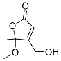 2(5H)-Furanone, 4-(hydroxymethyl)-5-methoxy-5-methyl- (9CI) Structure