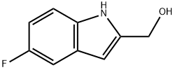 (5-Fluoroindol-2-yl)methanol Structure
