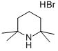 2,2,6,6-TETRAMETHYLPIPERIDINE HYDROBROMIDE 구조식 이미지