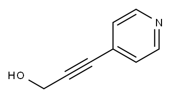 2-Propyn-1-ol, 3-(4-pyridinyl)- (9CI) Structure