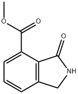 3-OXO-2,3-DIHYDRO-1H-이소인돌-4-카르복실산메틸에스테르 구조식 이미지