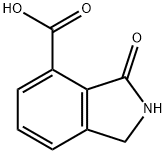 3-OXO-2,3-DIHYDRO-1H-ISOINDOLE-4-CARBOXYLIC ACID Structure