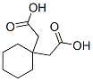 1,1-CYCLOHEXANEDIACETIC ACID Structure