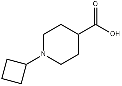 1-시클로부틸-피페리딘-4-카르복실산 구조식 이미지