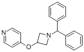 4-(1-벤즈히드릴-아제티딘-3-일옥시)-피리딘 구조식 이미지