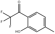2,2,2-트리플루오로-1-(2-히드록시-4-메틸페닐)-에타논 구조식 이미지