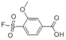 4-플루오로술포닐-3-메톡시-벤조산 구조식 이미지