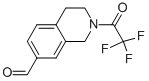 2-(트리플루오로아세틸)-1,2,3,4-테트라히드로이소퀴놀린-7-카르브알데히드 구조식 이미지