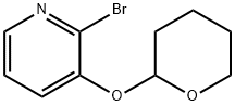 2-BROMO-3-(TETRAHYDRO-2-PYRANYLOXY)PYRIDINE Structure