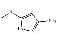 N5,N5-dimethyl-1H-pyrazole-3,5-diamine 구조식 이미지