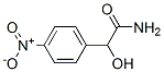 Benzeneacetamide,  -alpha--hydroxy-4-nitro- Structure