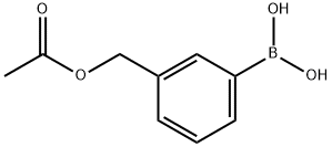 3-(Acetoxymethyl)phenylboronic acid Structure