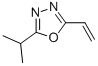 2-ISOPROPYL-5-VINYL-1,3,4-OXADIAZOLE Structure