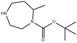 tert-Butyl 7-methyl-1,4-diazepane-1-carboxylate Structure