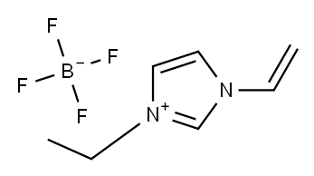 1-vinyl-3-ethyliMidazoliuM tetrafluoroborate Structure