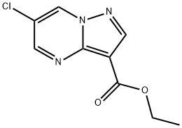 ethyl 6-chloropyrazolo[1,5-a]pyrimidine-3-carboxylate Structure