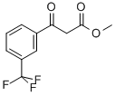 메틸3-(트리플루오로메틸)벤졸로아세테이트 구조식 이미지