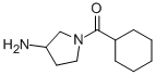 (3-AMINO-1-PYRROLIDINYL)CYCLOHEXYL-METHANONE Structure