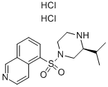 (S) 5-(3-Isopropyl-piperazine-1-sulfonyl)-isoquinoline dihydrochloride Structure