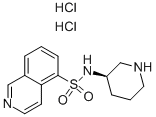 (R)-Isoquinoline-5-sulfonic acid piperidin-3-ylamide dihydrochloride 구조식 이미지