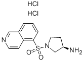 (R)-1-(Isoquinoline-5-sulfonyl)-pyrrolidin-3-ylamine dihydrochloride Structure