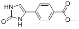 4-(2-Oxo-2,3-dihydro-1H-imidazol-4-yl)-benzoic acid methyl ester 구조식 이미지