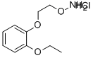 O-[2-(2-Ethoxy-phenoxy)-ethyl]-hydroxylamine hydrochloride Structure