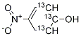 4-Nitrophenol-1,2,6-13C3 Structure