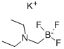 칼륨[(디에틸아미노)메틸]트리플루오로보레이트 구조식 이미지