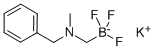 칼륨N-벤질-N-메틸-아미노메틸트리플루오로보레이트 구조식 이미지