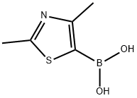 (2,4-Dimethylthiazol-5-yl)boronic acid Structure