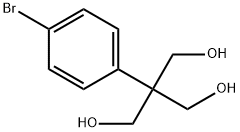 2-(4-브로모페닐)-2-(하이드록시메틸)프로판-1,3-디올 구조식 이미지