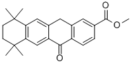 2-NAPHTHACENECARBOXYLIC ACID, 5,7,8,9,10,12-HEXAHYDRO-7,7,10,10-TETRAMETHYL-5-OXO-, METHYL ESTER Structure