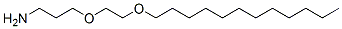 3-[2-(dodecyloxy)ethoxy]propylamine Structure