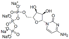 CYTIDINE 5'-TRIPHOSPHATE SODIUM SALT Structure