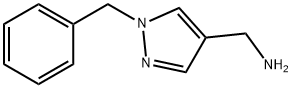 (1-benzyl-1H-pyrazol-4-yl)methylamine Structure