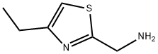 2-Thiazolemethanamine,  4-ethyl- Structure