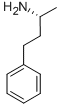 (R)-(-)-1-Methyl-3-phenylpropylamine 구조식 이미지