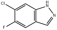 6-Chloro-5-fluoroindazole Structure